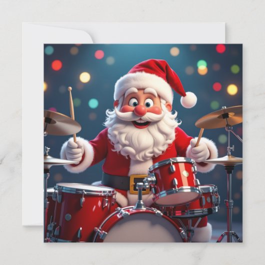 „Weihnachtliche Harmonie“ Feiertagskarte (Vorderseite)