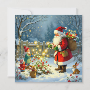 „Weihnachtliche Harmonie“ Feiertagskarte