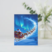 „Weihnachtliche Harmonie“ Feiertagspostkarte (Stehend Vorderseite)