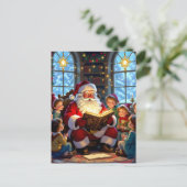 „Weihnachtliche Harmonie“ Feiertagspostkarte (Stehend Vorderseite)