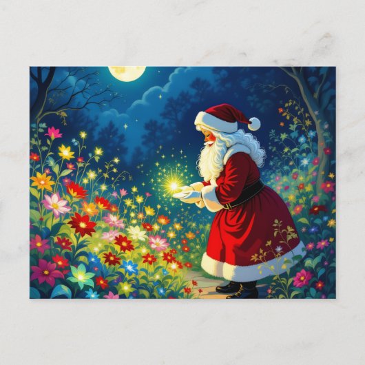 „Weihnachtliche Harmonie“ Feiertagspostkarte (Vorderseite)