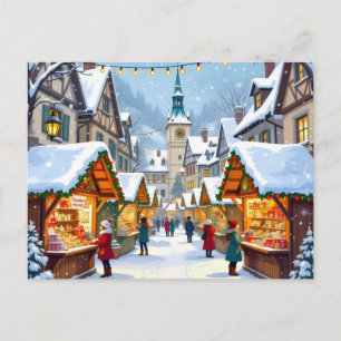 „Weihnachtliche Harmonie“ Feiertagspostkarte