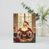 „Weihnachtliche Harmonie“ Feiertagspostkarte (Stehend Vorderseite)