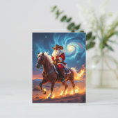 „Weihnachtliche Harmonie“ Feiertagspostkarte (Stehend Vorderseite)