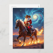 „Weihnachtliche Harmonie“ Feiertagspostkarte (Vorne/Hinten)