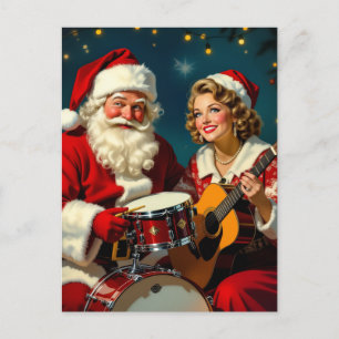 „Weihnachtliche Harmonie“ Feiertagspostkarte