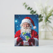 „Weihnachtliche Harmonie“ Feiertagspostkarte (Stehend Vorderseite)