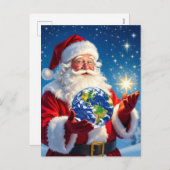 „Weihnachtliche Harmonie“ Feiertagspostkarte (Vorne/Hinten)