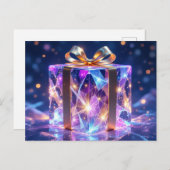 „Weihnachtliche Harmonie“ Feiertagspostkarte (Vorne/Hinten)