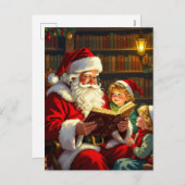 „Weihnachtliche Harmonie“ Feiertagspostkarte (Vorne/Hinten)