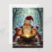 „Weihnachtliche Harmonie“ Feiertagspostkarte (Vorne/Hinten)