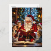 „Weihnachtliche Harmonie“ Feiertagspostkarte (Vorne/Hinten)