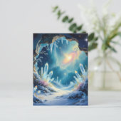 „Weihnachtliche Harmonie“ Feiertagspostkarte (Stehend Vorderseite)