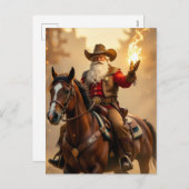 „Weihnachtliche Harmonie“ Feiertagspostkarte (Vorne/Hinten)