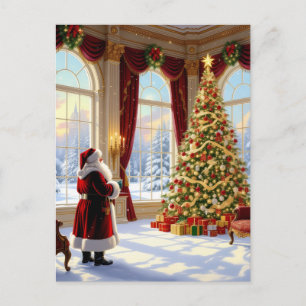 „Weihnachtliche Harmonie“ Feiertagspostkarte