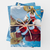 „Weihnachtliche Harmonie“ Geschenkpapier Set (Beispiel)
