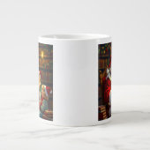 „Weihnachtliche Harmonie“ Jumbo-Tasse (Vorderseite)