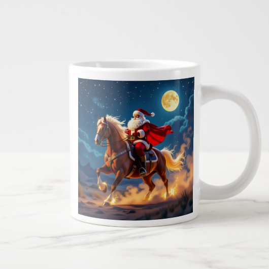 „Weihnachtliche Harmonie“ Jumbo-Tasse (Rechts)