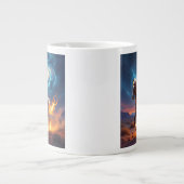 „Weihnachtliche Harmonie“ Jumbo-Tasse (Vorderseite)