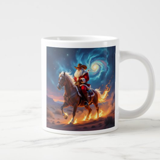 „Weihnachtliche Harmonie“ Jumbo-Tasse (Rechts)