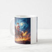 „Weihnachtliche Harmonie“ Kaffeetasse (Vorderseite Links)