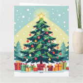 „Weihnachtliche Harmonie“ Karte (Rückseite)