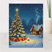 „Weihnachtliche Harmonie“ Karte (Rückseite)