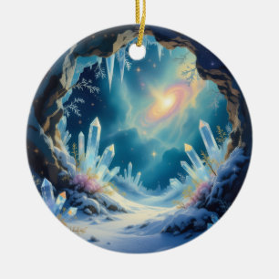 „Weihnachtliche Harmonie“ Keramik Ornament