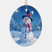 „Weihnachtliche Harmonie“ Keramik Ornament (Rechts)