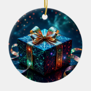 „Weihnachtliche Harmonie“ Keramik Ornament