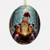 „Weihnachtliche Harmonie“ Keramik Ornament (Rechts)