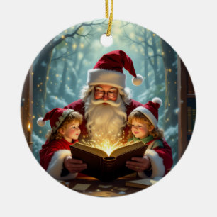 „Weihnachtliche Harmonie“ Keramik Ornament