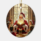 „Weihnachtliche Harmonie“ Keramik Ornament (Links)