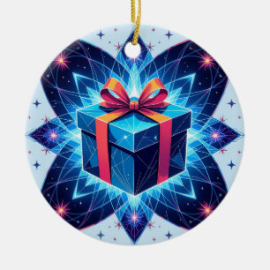 „Weihnachtliche Harmonie“ Keramik Ornament