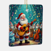 „Weihnachtliche Harmonie“ Keramikornament (Rechts)