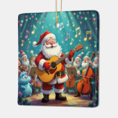 „Weihnachtliche Harmonie“ Keramikornament (Links)