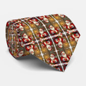 Weihnachtliche Harmonie Krawatte (Gerollt)
