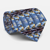 „Weihnachtliche Harmonie“ Krawatte (Gerollt)