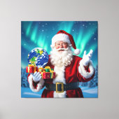 „Weihnachtliche Harmonie“ Leinwanddruck (Vorderseite)