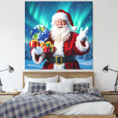 „Weihnachtliche Harmonie“ Leinwanddruck (Insitu (Schlafzimmer))