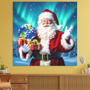 „Weihnachtliche Harmonie“ Leinwanddruck