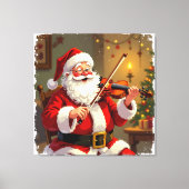 „Weihnachtliche Harmonie“ Leinwanddruck (Vorderseite)