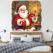 „Weihnachtliche Harmonie“ Leinwanddruck (Insitu (Schlafzimmer))