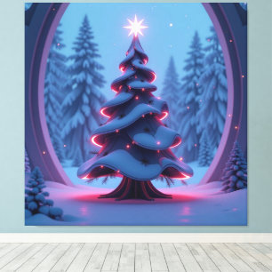 „Weihnachtliche Harmonie“ Leinwanddruck