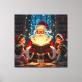 „Weihnachtliche Harmonie“ Leinwanddruck (Vorderseite)