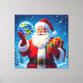 „Weihnachtliche Harmonie“ Leinwanddruck (Vorderseite)