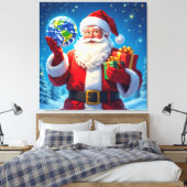 „Weihnachtliche Harmonie“ Leinwanddruck (Insitu (Schlafzimmer))