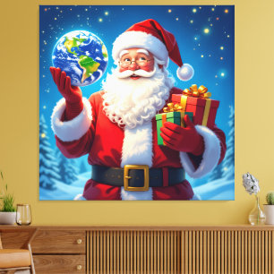 „Weihnachtliche Harmonie“ Leinwanddruck