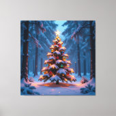 „Weihnachtliche Harmonie“ Leinwanddruck (Vorderseite)