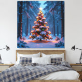 „Weihnachtliche Harmonie“ Leinwanddruck (Insitu (Schlafzimmer))